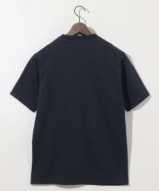 JOSEPH ABBOUD 【オーガニックコットン使用・日本製】JOEコットンサッカー Vネック Tシャツ ネイビー系