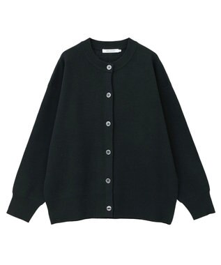 AMERICAN HOLIC コットンブレンドスポンディッシュカーディガン Black