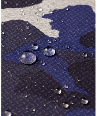 JOSEPH ABBOUD MOUNTAIN 【ストレッチ/軽量/撥水/ポケッタブル】エンボスカモフラージュ パーカー ネイビー系6