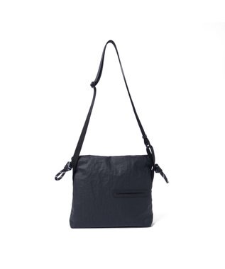 PELLE BORSA 巾着ミニショルダー Wrinkle リンクル 6522 ブラック