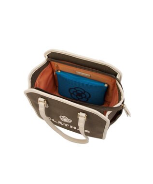 CLATHAS クワット ハンドバッグ グレー