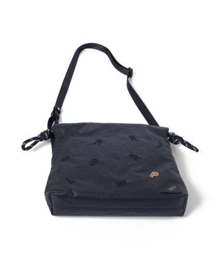 PELLE BORSA 巾着ミニショルダー Wrinkle リンクル 6522 ブラック