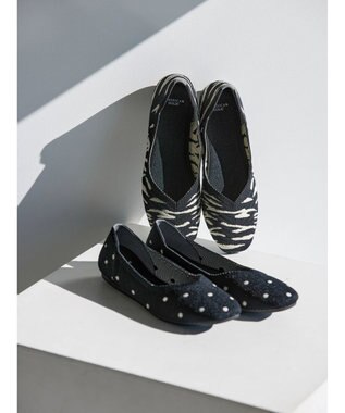 AMERICAN HOLIC ニットバレエシューズ Dot