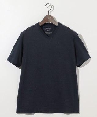 JOSEPH ABBOUD 【オーガニックコットン使用・日本製】JOEコットンサッカー Vネック Tシャツ