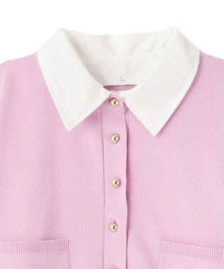 AMERICAN HOLIC 【2WAY】金ボタンカーディガン Pink