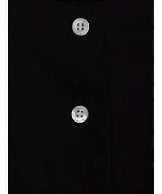 CRAFT STANDARD BOUTIQUE レーヨンデシンバンドカラーシャツ Black