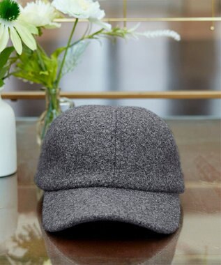 Tiaclasse も​こも​こブークレキャップ チャコールグレー