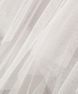 earth music&ecology 2wayレイヤードチュールスカート Off White