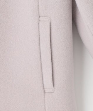 ANY SIS 【美人百花11月号掲載】2WAYスーペリアファインウールモッサ コート ピンク