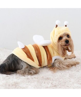 PET PARADISE ペットパラダイス パーカー 《蜂 なりきり》 小型犬 イエロー