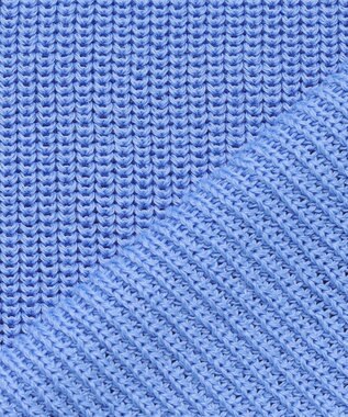 23区 【先行予約】コットンギマ ニットベスト スカイブルー系