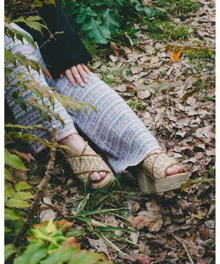 gaimo 【GAIMO/ガイモ】クロスヒールサンダル/COCOA