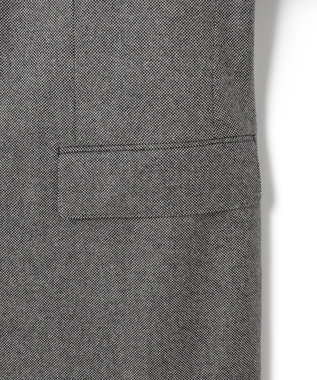 J.PRESS MEN 【定番 / セットアップ対応】マナードシルクホームスパン ジャケット ライトグレー系