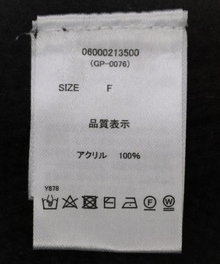 Green Parks ・ｓｗｉｎｇ　ｂｙ　ラインケーブルタートルニット Black