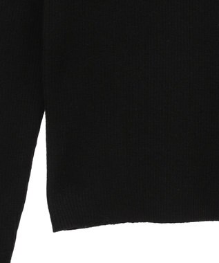 earth music&ecology ビックカラーオフショルニットプルオーバー Black