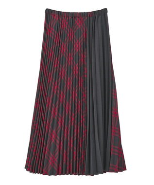 AMERICAN HOLIC 【選べる丈】アソートチェックプリーツスカート Red