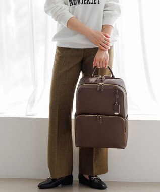 ACE BAGS & LUGGAGE Jewelna Rose フレイヤ・リュック2 2気室 14.0インチPC 16142 ジュエルナローズ ダークブラウン