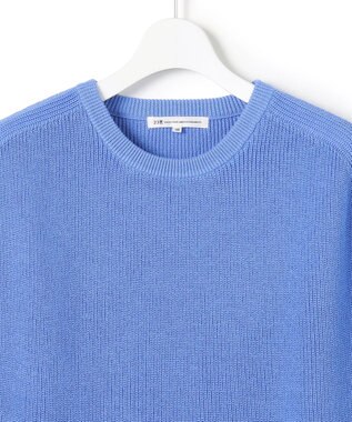 23区 【先行予約】コットンギマ ニットベスト スカイブルー系