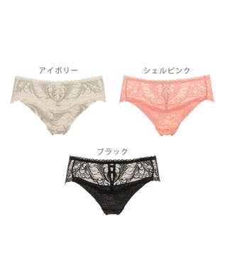 BRADELIS New York 【BRADELIS New York】ローズスタイルパンティ24A1 ブラック