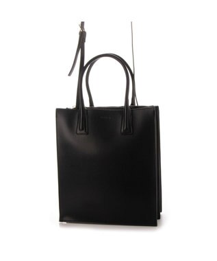 LA BAGAGERIE 【MONICA】アコーディオンスクエアトートM ブラック