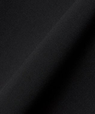 23区 【エステータ】ウールトロドライストレッチ プリーツコンビ ワンピース ブラック