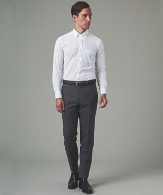 GOTAIRIKU セットアップカラー有【洗える/ストレッチ/シワになりにくい】ZERO TRIA ウォッシャブルパンツ(25年モデル) ライトグレー(セットアップジャケット有)