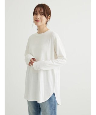 Green Parks 裾ラウンドホワイトインナー Off White