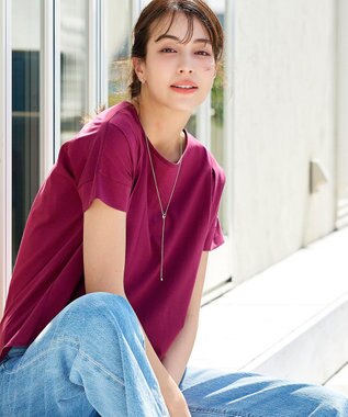 Tiaclasse 涙型ラリエットネックレス ゴールド