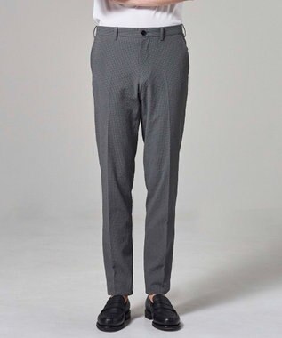 JOSEPH HOMME 【WEB・一部店舗限定】 エアーグリットサッカーストレッチ　テーパードパンツ / CITY グレー系
