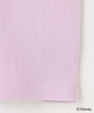 ANY KIDS 【ディズニープリンセス】袖 刺繍 Tシャツ ラベンダー<ラプンツェル>