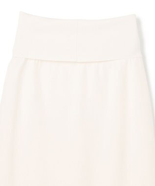 BEIGE， 【洗える】LAURA / Iラインリブスカート Ecru