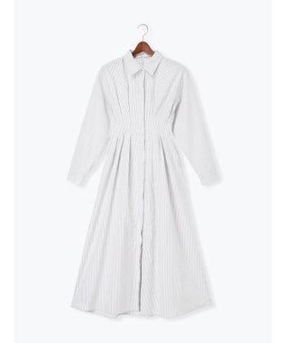 Te chichi サッカーウエストシェイプワンピース グレー