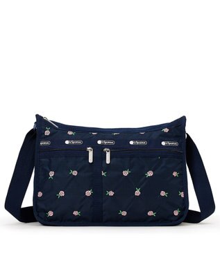LeSportsac DELUXE EVERYDAY BAG/ピンクローズエンブロイダリー ピンクローズエンブロイダリー