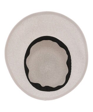 TOCCA 【サイズ調整可】HALF BRIM RIBBON HAT ブレードハット グレージュ系