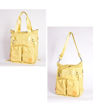 Y'SACCS 【PEANUTSコラボ】SNOOPY（スヌーピー） Polka Dots 3WAYリュック イエロー