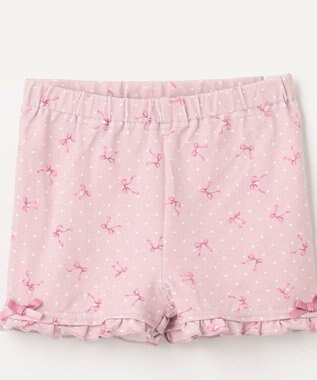 ANY KIDS 一分丈 スパッツ リボンドット