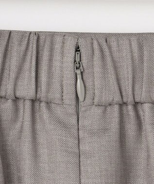 J.PRESS LADIES S OXIJEWEL ストレッチ スカート グレー系