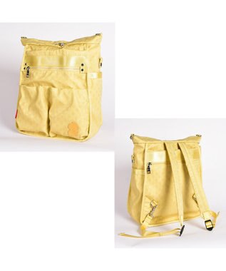 Y'SACCS 【PEANUTSコラボ】SNOOPY（スヌーピー） Polka Dots 3WAYリュック イエロー