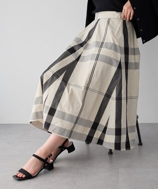 YECCA VECCA [撥水]メモリーフレアスカート