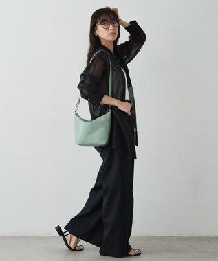 russet ソフトレザーシンプルショルダーバッグ(CE-1328-WEB) Green2