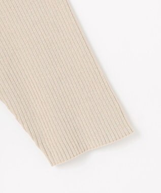 ANY SIS S 【洗える・UVカット】ビスチェ風 ニット チョコレート×ライトベージュ