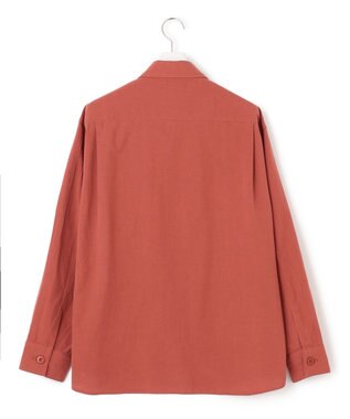 J.PRESS YORK STREET 【UNISEX】リネンCPO シャツジャケット ピンク系