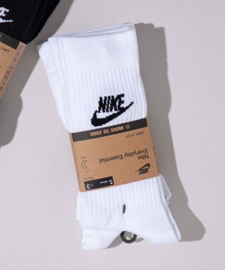 WEGO NIKE　NSW　エブリデイエッセンシャルクルーソックス ホワイト