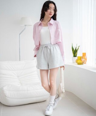 WEGO カラーショートシャツ 柄1