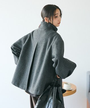 CRAFT STANDARD BOUTIQUE ソデタックスタンドコート Charcoal Gray