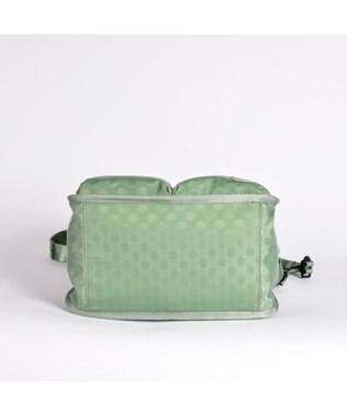 Y'SACCS 【PEANUTSコラボ】SNOOPY（スヌーピー） Polka Dots 3WAYリュック ライトグリーン