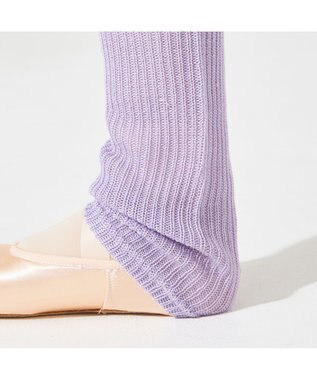 Chacott リブレッグ（ロング） ライラック