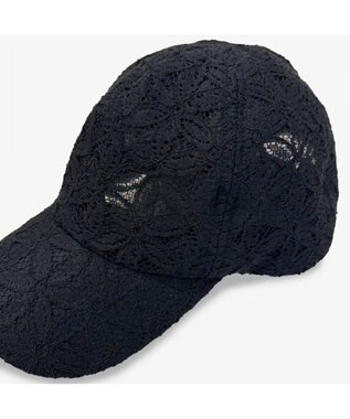 林八百吉商店 un chapeau レースキャップ ブラック