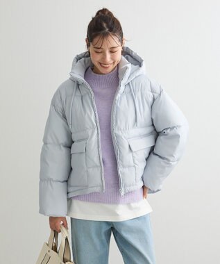 Green Parks 撥水加工ライトファイバーブルゾン Light Blue