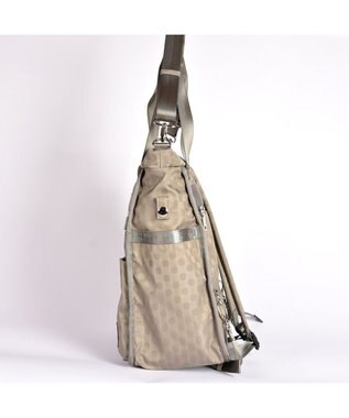 Y'SACCS 【PEANUTSコラボ】SNOOPY（スヌーピー） Polka Dots 3WAYリュック グレージュ